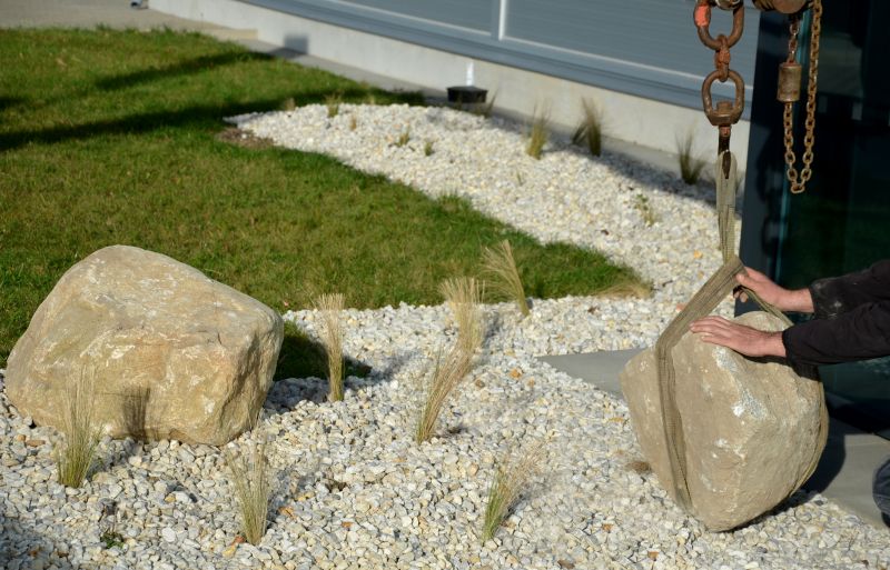 Boulder Wall Installation