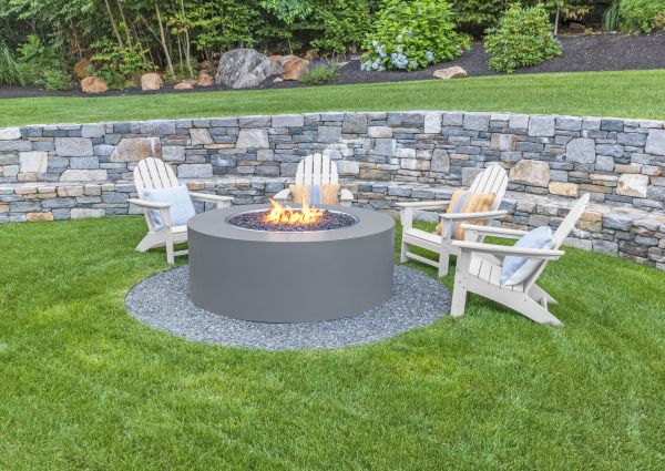 Stone Wall Installation